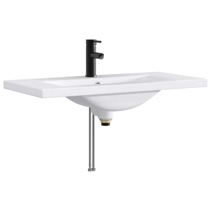 Bathroom Furniture Set Black 78.5 x 37.5 x 81 cm