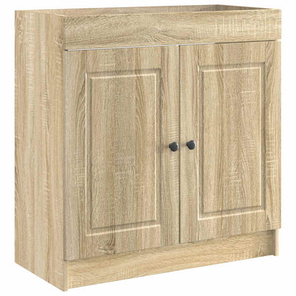 Bathroom Furniture Set Sonoma Oak 78.5 x 37.5 x 81 cm