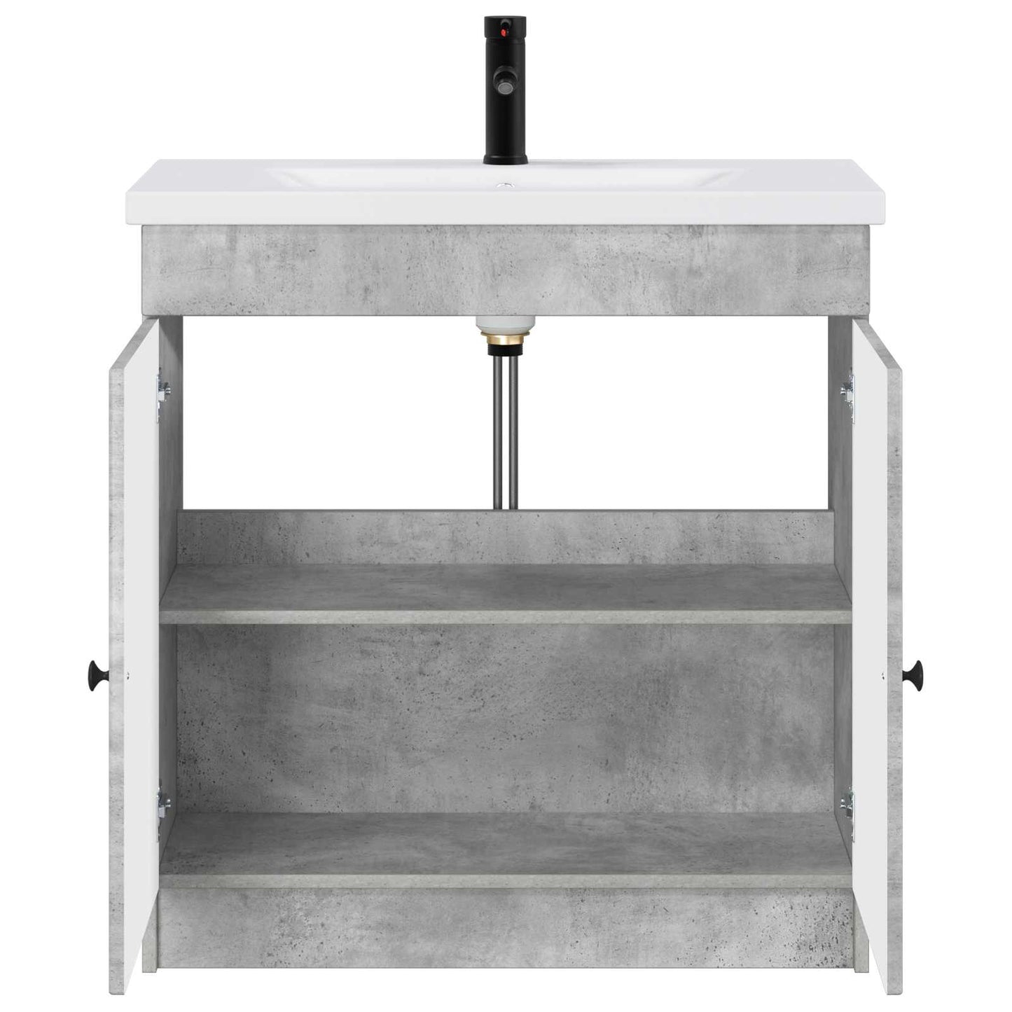 Bathroom Furniture Set Concrete Grey 78.5 x 37.5 x 81 cm