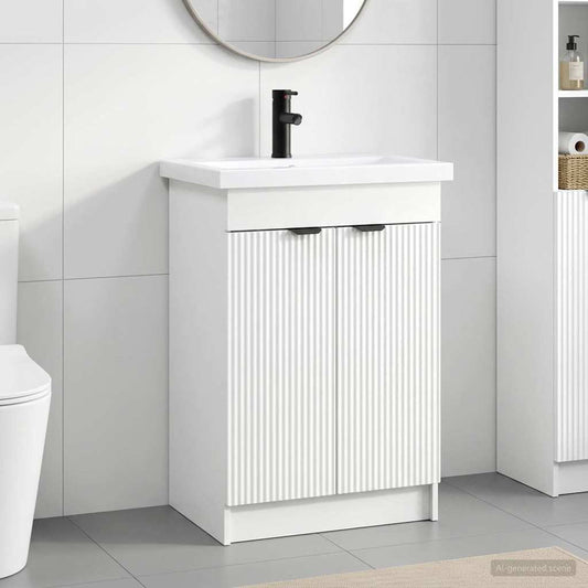 Bathroom Furniture Set White 78.5 x 37.5 x 81 cm