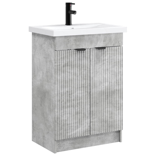 Bathroom Furniture Set Concrete Grey 78.5 x 37.5 x 81 cm