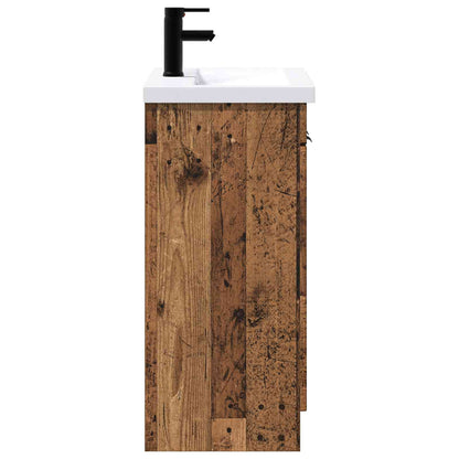 Bathroom Furniture Set Old Wood 78.5 x 37.5 x 81 cm
