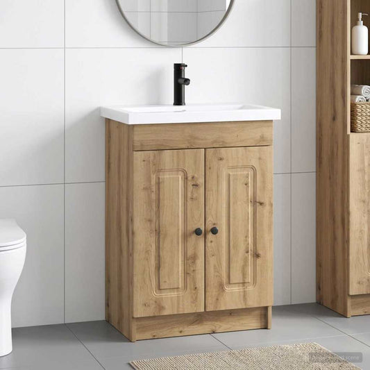 Bathroom Furniture Set Artisan Oak 56 x 37.5 x 81 cm