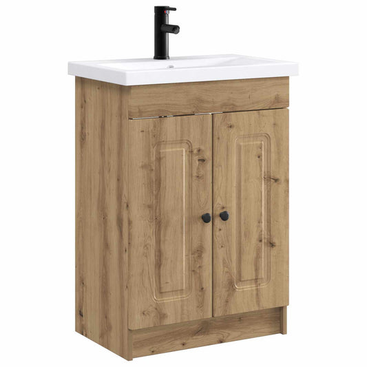 Bathroom Furniture Set Artisan Oak 56 x 37.5 x 81 cm