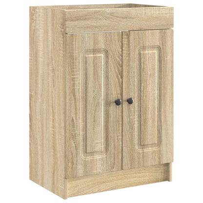 Bathroom Furniture Set Sonoma Oak 78.5 x 37.5 x 81 cm