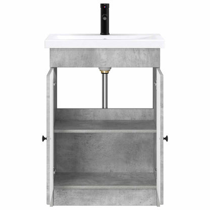Bathroom Furniture Set Concrete Grey 78.5 x 37.5 x 81 cm