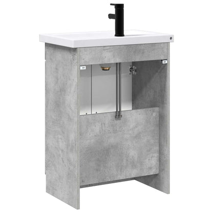 Bathroom Furniture Set Concrete Grey 78.5 x 37.5 x 81 cm