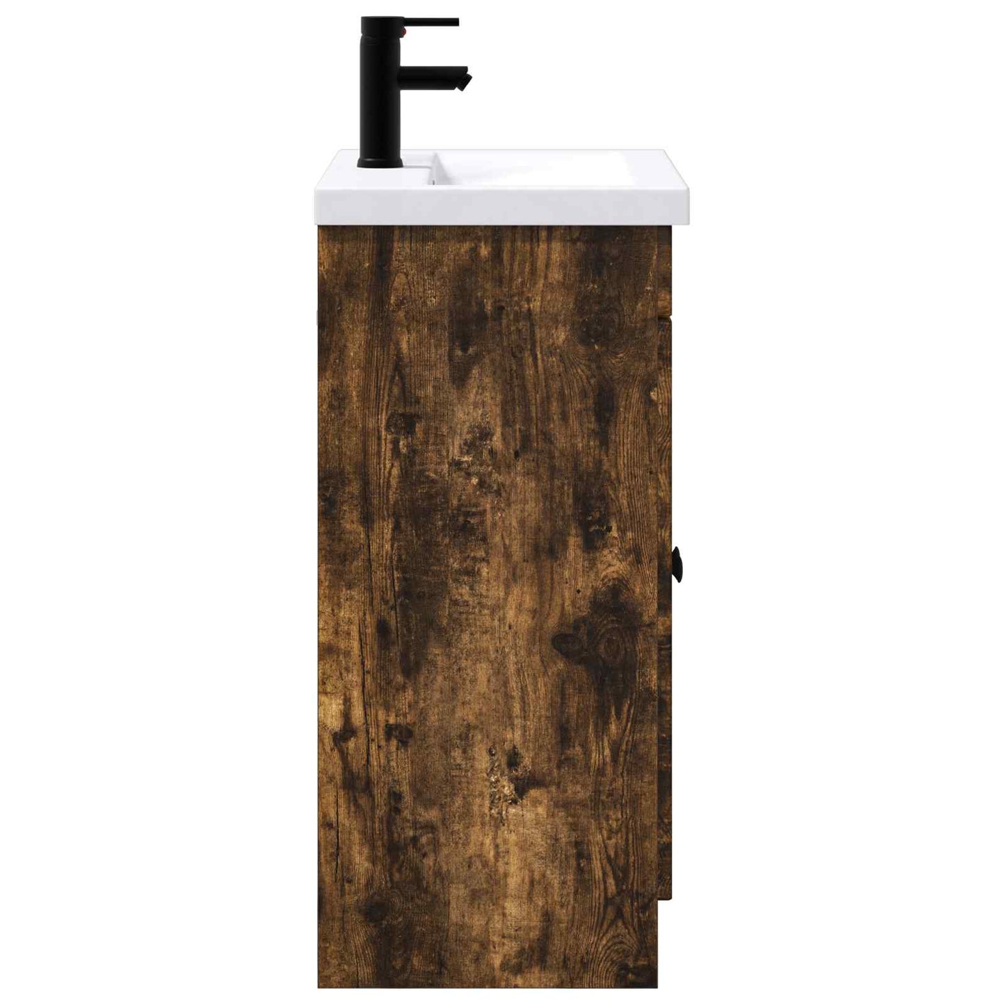 Bathroom Furniture Set Smoked Oak 78.5 x 37.5 x 81 cm