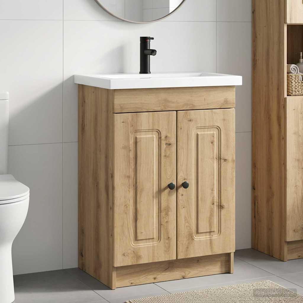 Bathroom Furniture Set Artisan Oak 78.5 x 37.5 x 81 cm