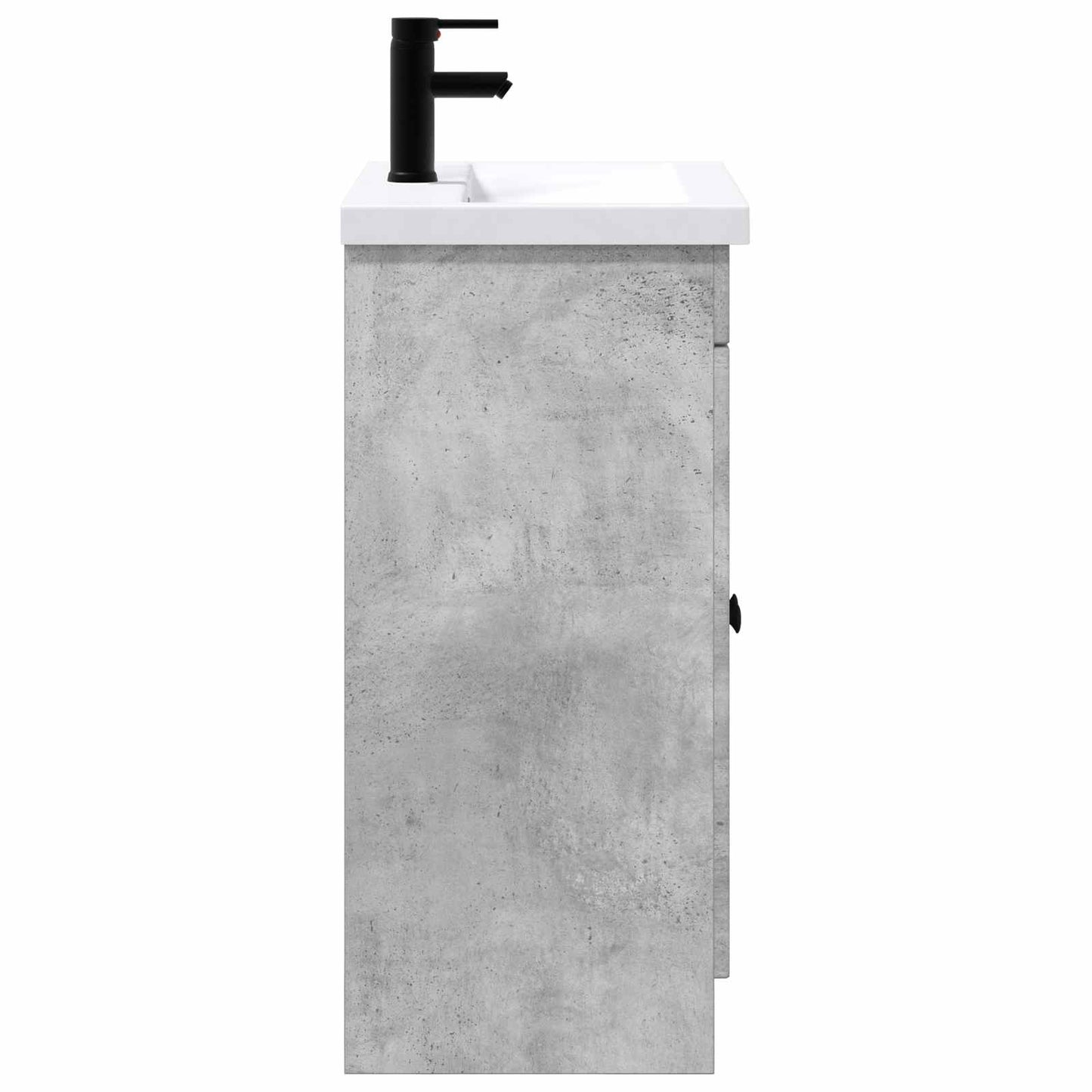 Bathroom Furniture Set Concrete Grey 56 x 37.5 x 81 cm