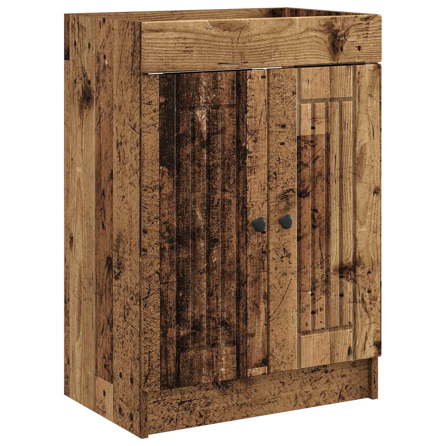 Bathroom Furniture Set Old Wood 56 x 37.5 x 81 cm