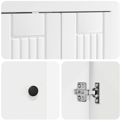 Bathroom Furniture Set White 78.5 x 37.5 x 81 cm