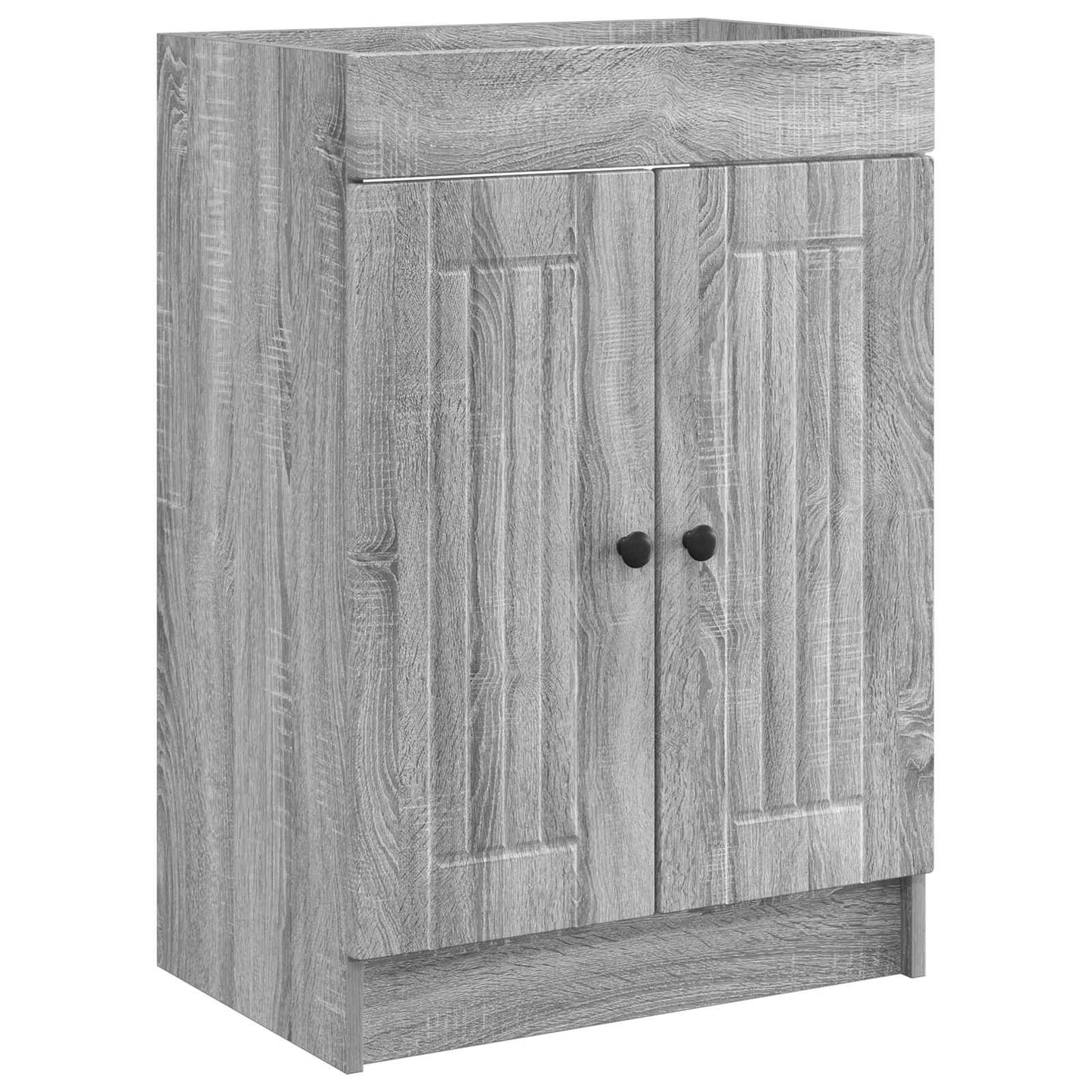Bathroom Furniture Set Grey Sonoma 78.5 x 37.5 x 81 cm