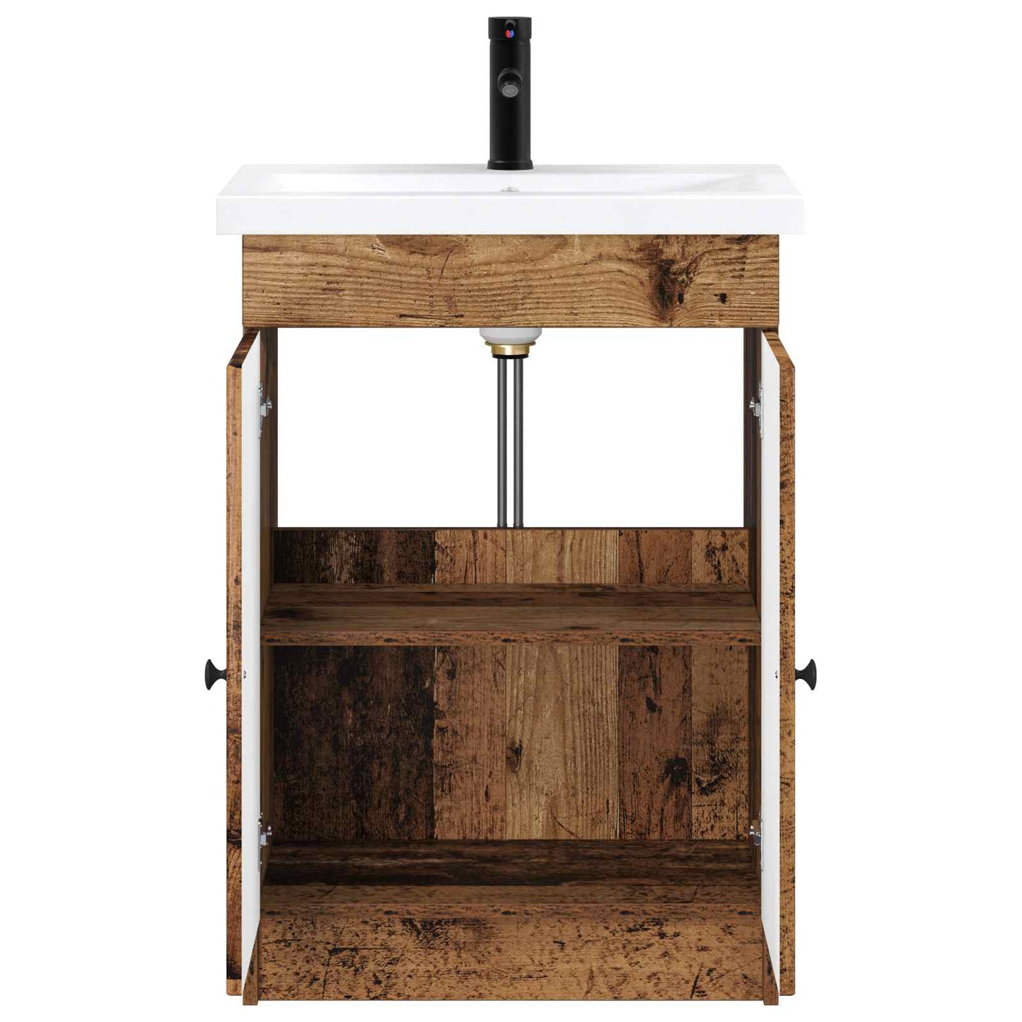 Bathroom Furniture Set Old Wood 78.5 x 37.5 x 81 cm