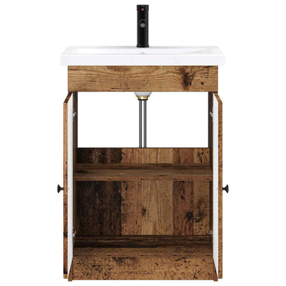 Bathroom Furniture Set Old Wood 78.5 x 37.5 x 81 cm