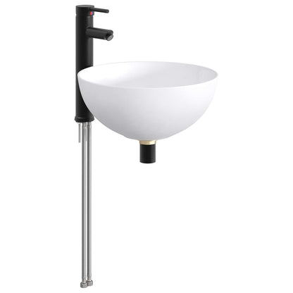 Bathroom Furniture Set Smoked Oak Engineered Wood