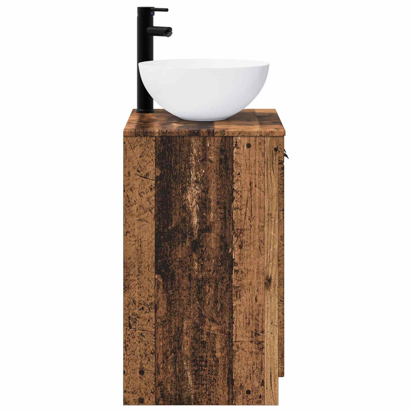 Bathroom Furniture Set Old Wood Engineered Wood