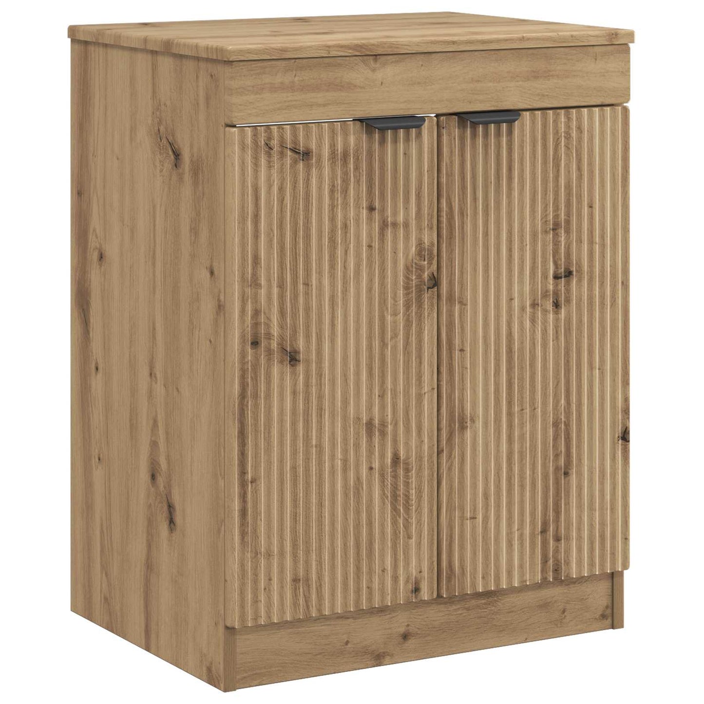 Bathroom Furniture Set Artisan Oak Engineered Wood