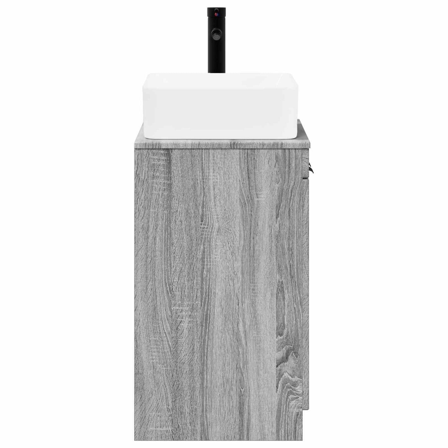 Bathroom Furniture Set Grey Sonoma Engineered Wood