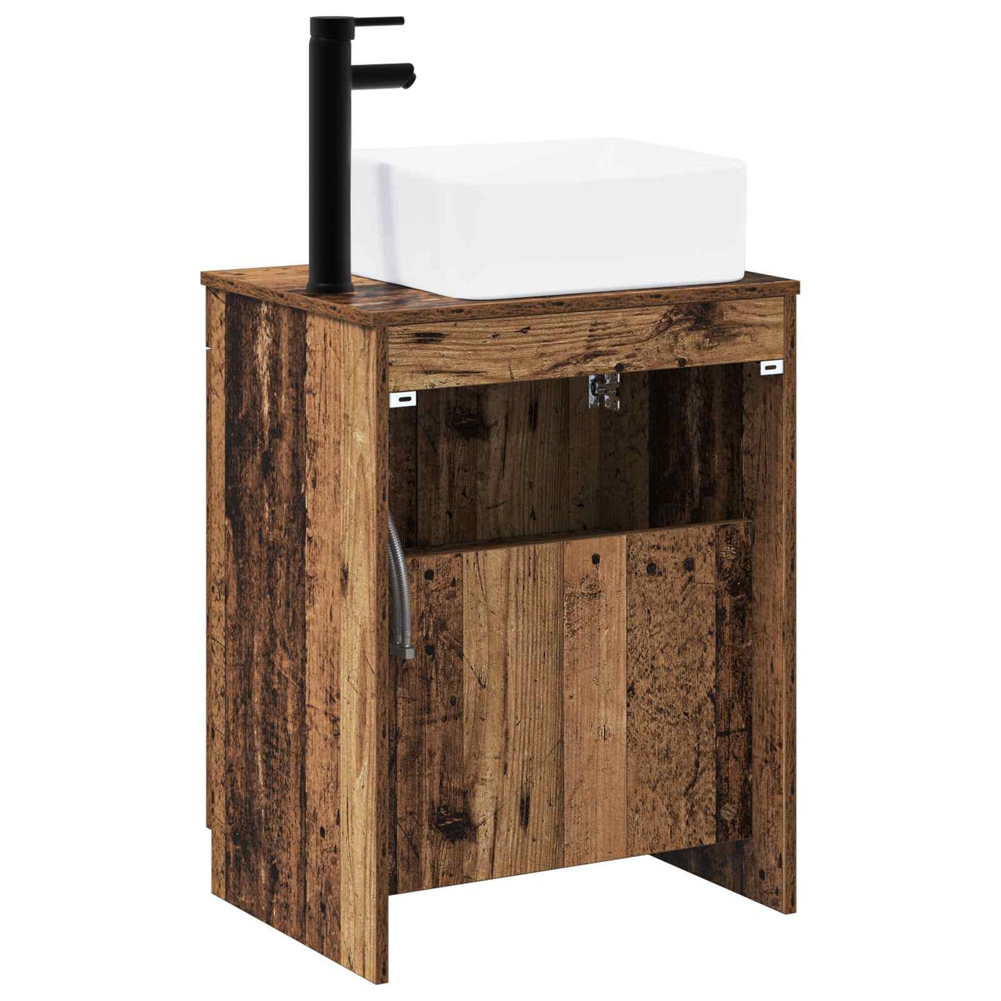 Bathroom Furniture Set Old Wood Engineered Wood