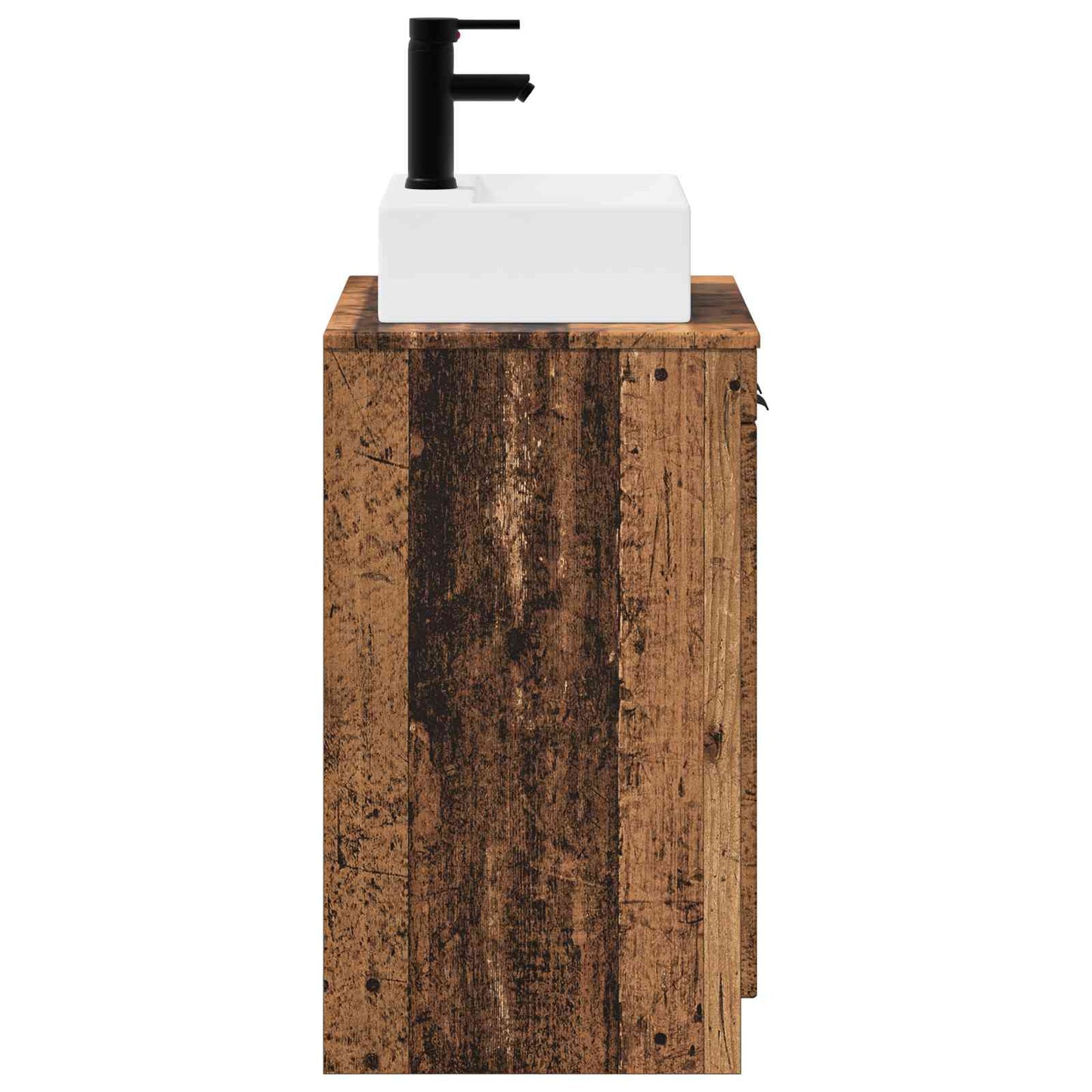 Bathroom Furniture Set Old Wood Engineered Wood