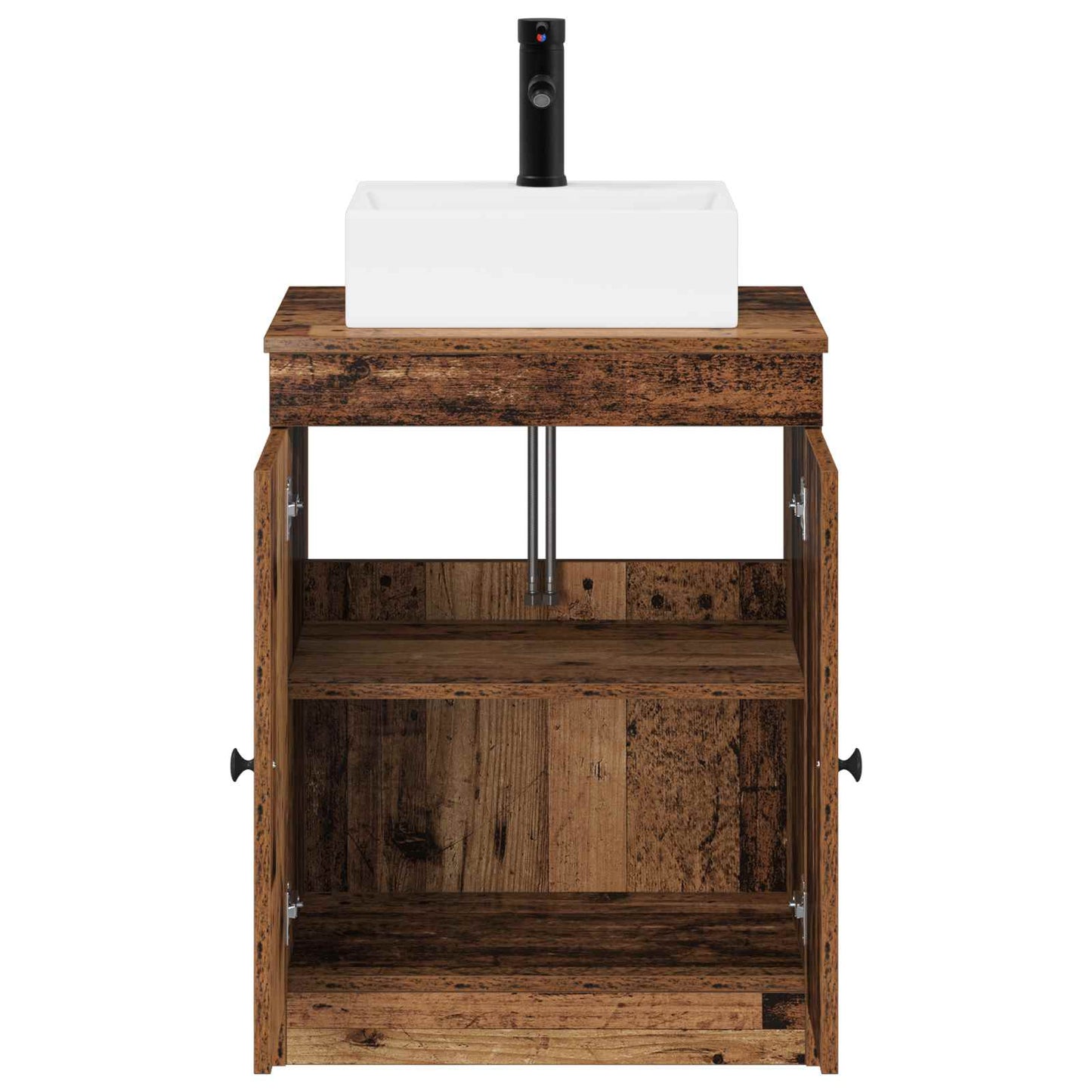 Bathroom Furniture Set Old Wood Engineered Wood
