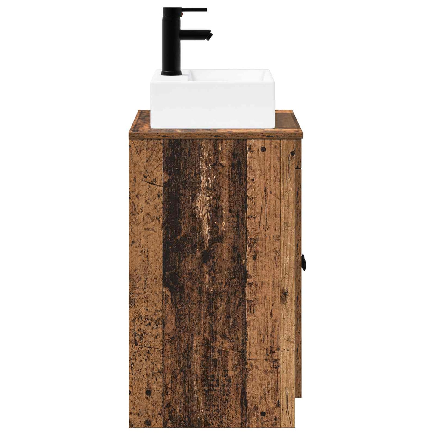 Bathroom Furniture Set Old Wood Engineered Wood
