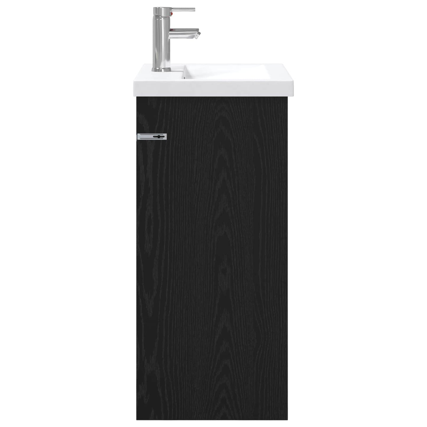 Bathroom Furniture Set Black Oak 61 x 40 x 84.5 cm