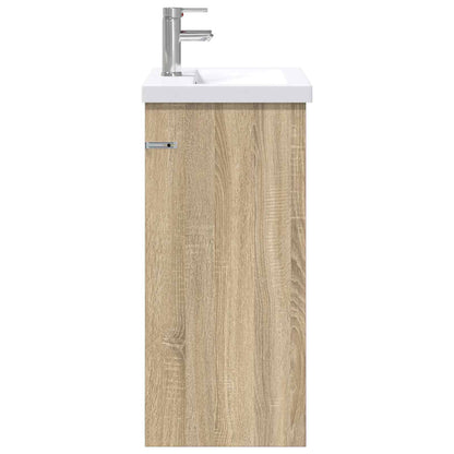 Bathroom Furniture Set Sonoma Oak 61 x 40 x 84.5 cm