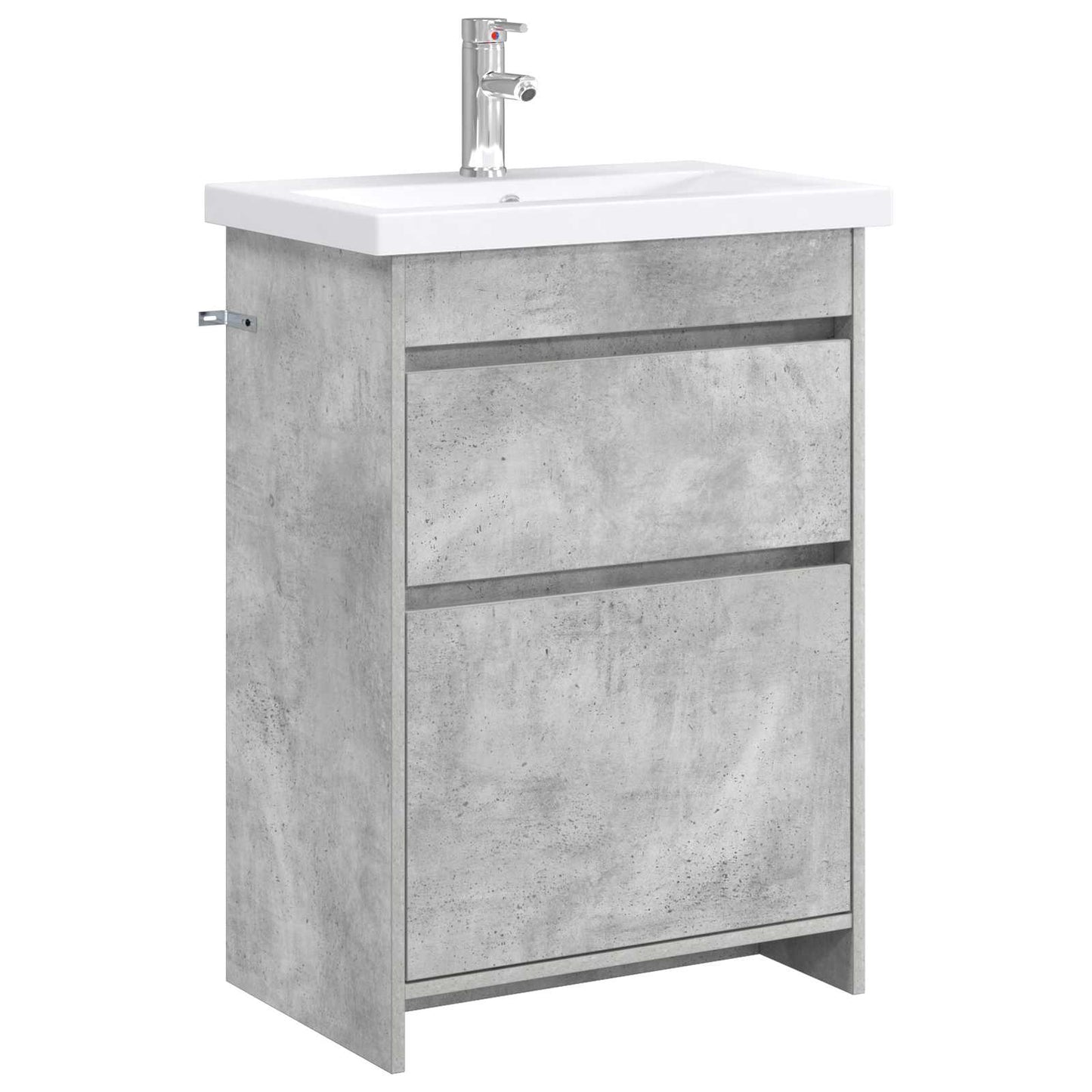 Bathroom Furniture Set Concrete Grey 61 x 40 x 84.5 cm