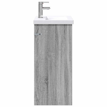 Bathroom Furniture Set Grey Sonoma 61 x 40 x 84.5 cm