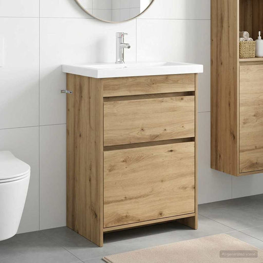 Bathroom Furniture Set Artisan Oak 61 x 40 x 84.5 cm