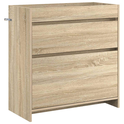 Bathroom Furniture Set Sonoma Oak 81 x 40 x 84.5 cm