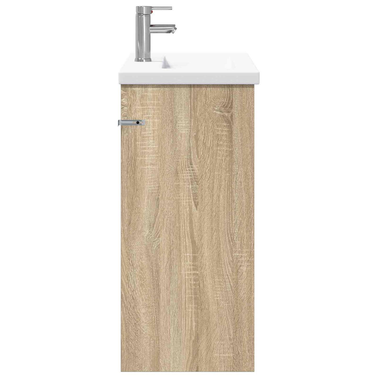 Bathroom Furniture Set Sonoma Oak 81 x 40 x 84.5 cm