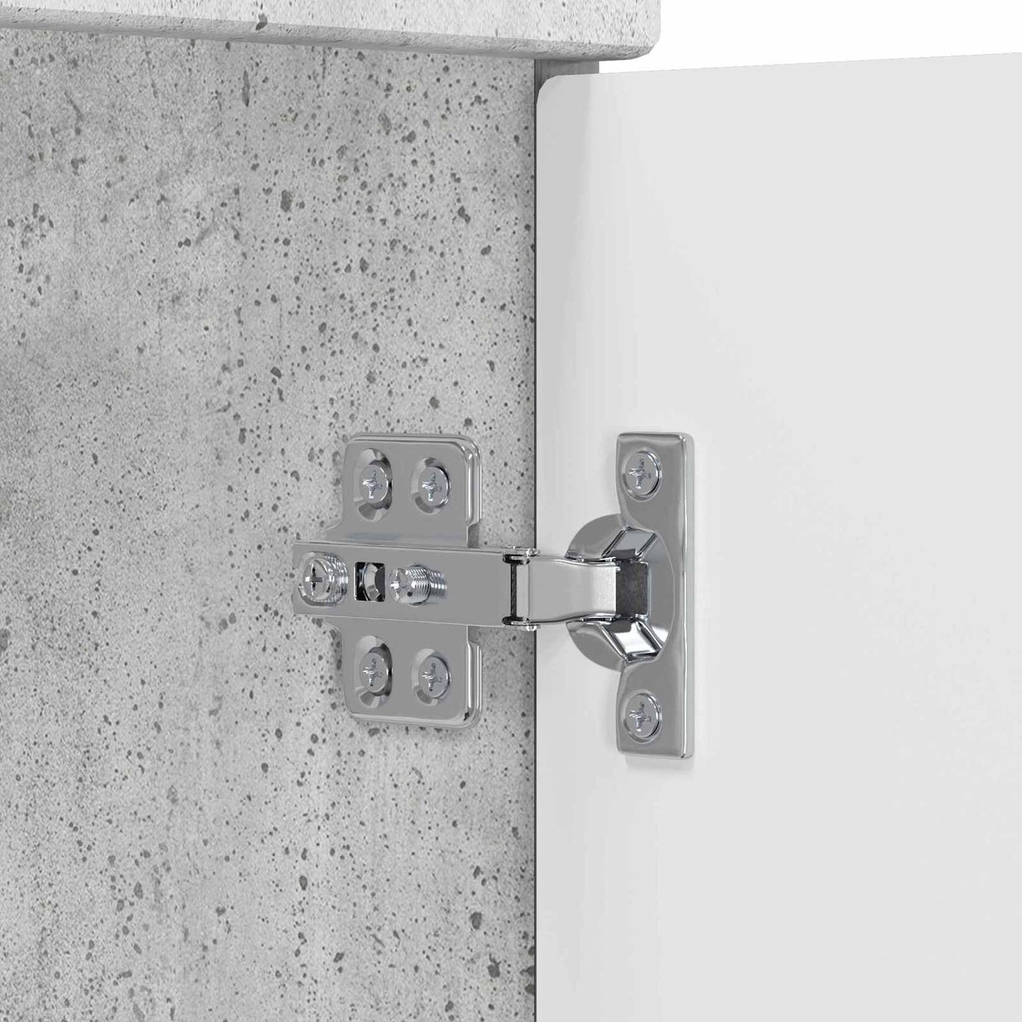 Bathroom Furniture Set Concrete Grey 81 x 40 x 84.5 cm