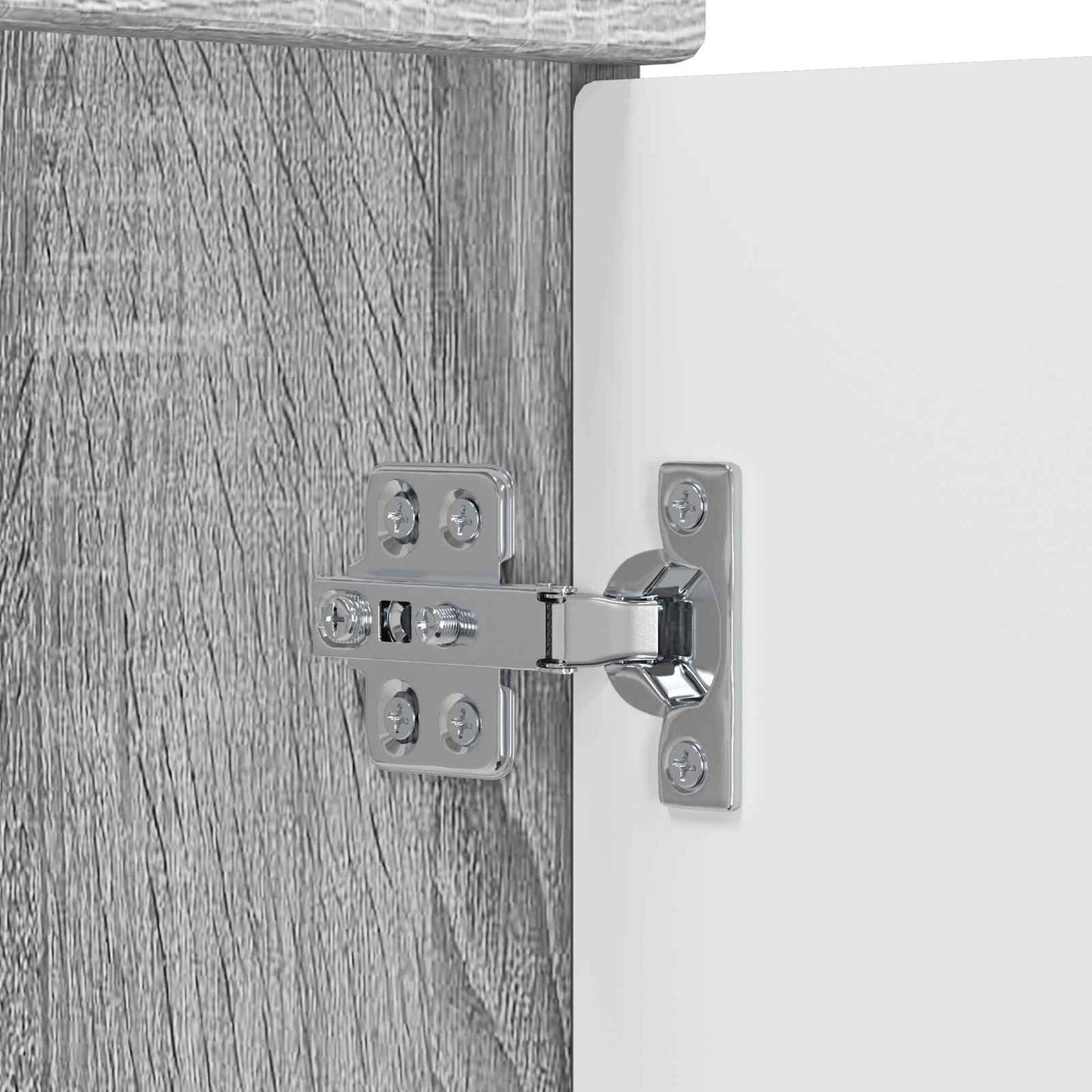 Bathroom Furniture Set Grey Sonoma 81 x 40 x 84.5 cm
