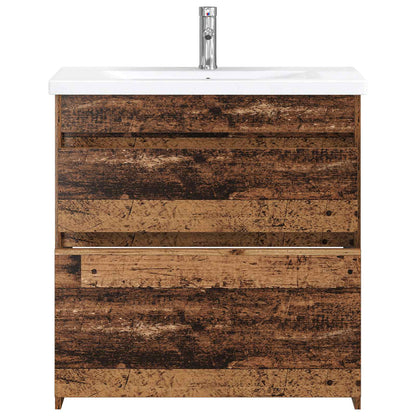 Bathroom Furniture Set Old Wood 81 x 40 x 84.5 cm