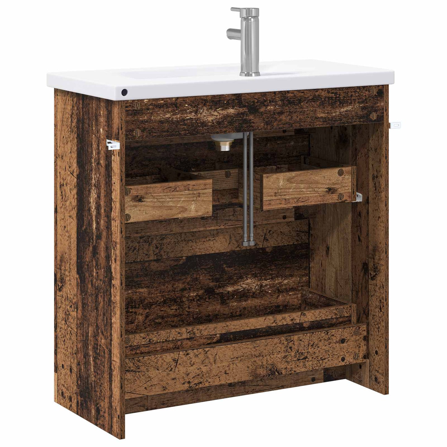 Bathroom Furniture Set Old Wood 81 x 40 x 84.5 cm