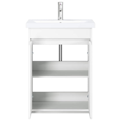Bathroom Furniture Set White 61 x 40 x 84.5 cm Engineered Wood