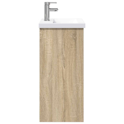 Bathroom Furniture Set Sonoma Oak 61 x 40 x 84.5 cm