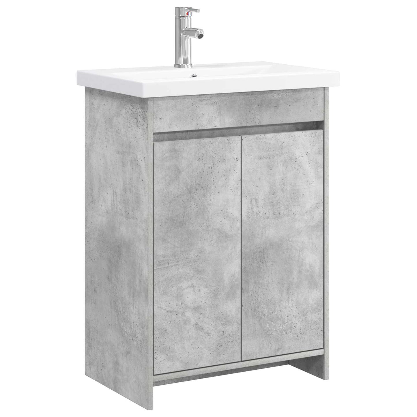 Bathroom Furniture Set Concrete Grey 61 x 40 x 84.5 cm