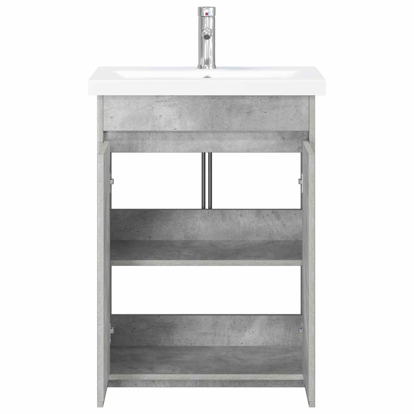 Bathroom Furniture Set Concrete Grey 61 x 40 x 84.5 cm