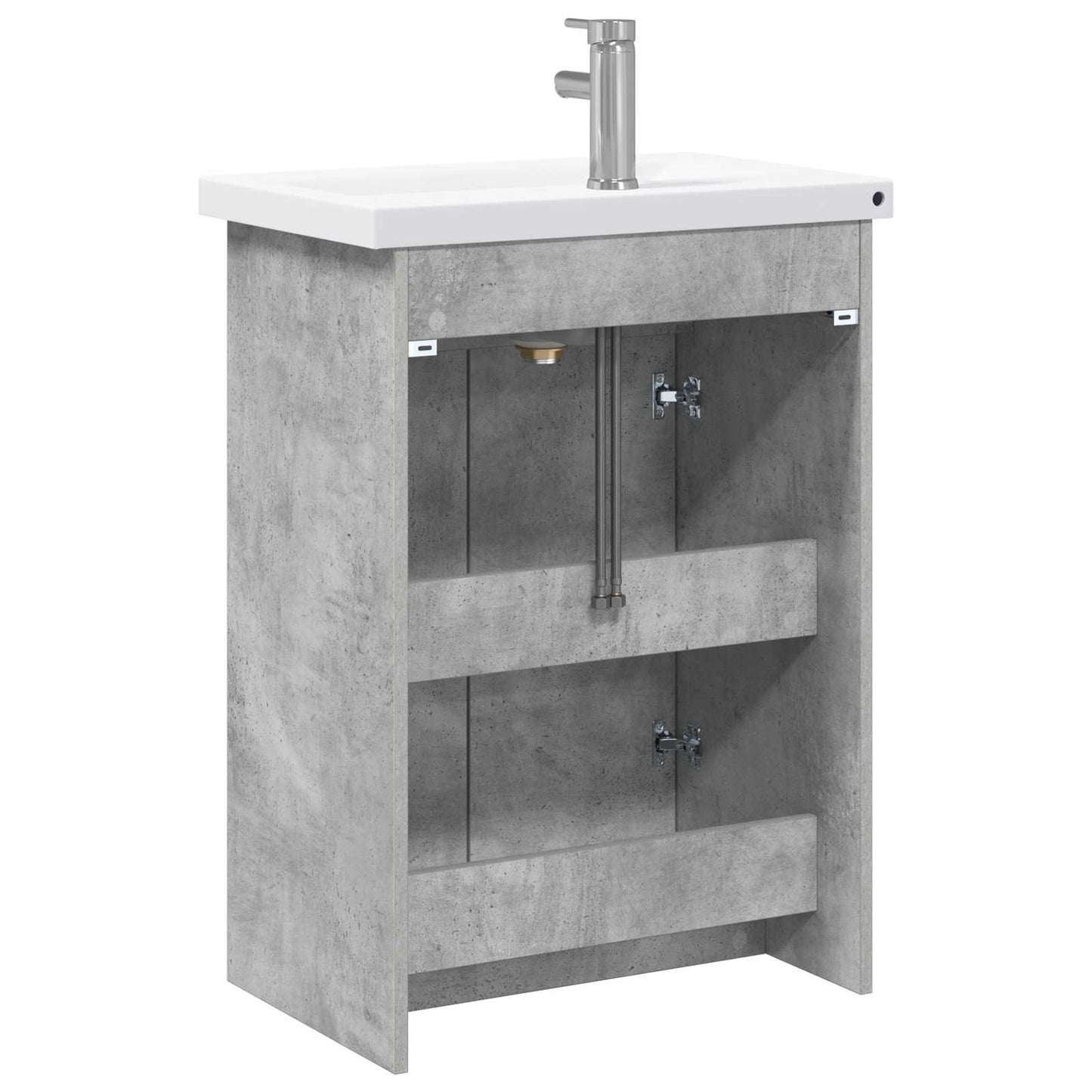 Bathroom Furniture Set Concrete Grey 61 x 40 x 84.5 cm