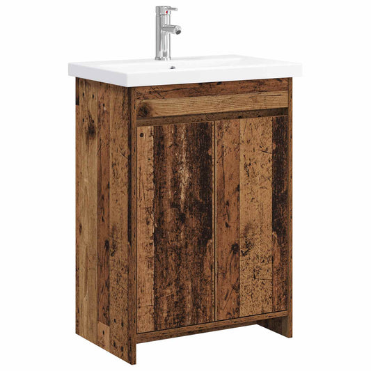 Bathroom Furniture Set Old Wood 81 x 40 x 84.5 cm