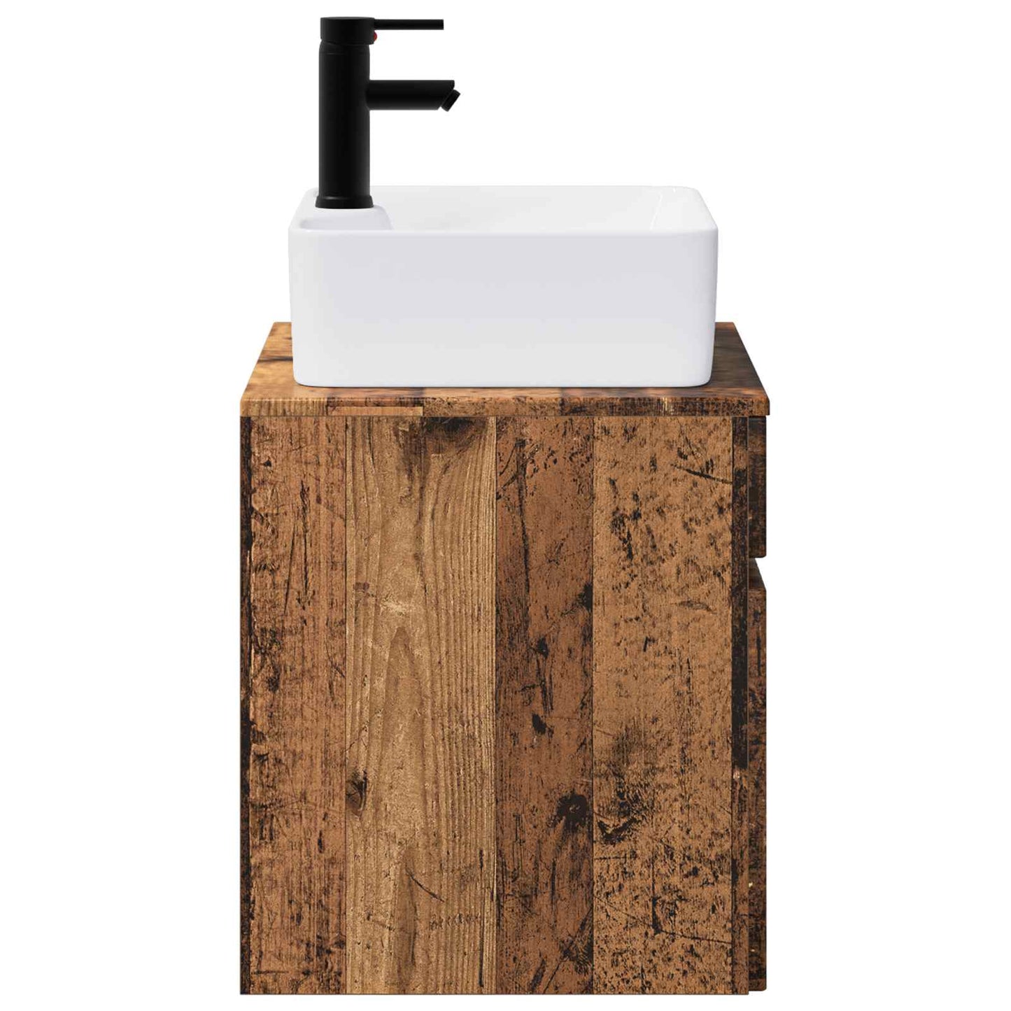Bathroom Furniture Set Old Wood Engineered Wood