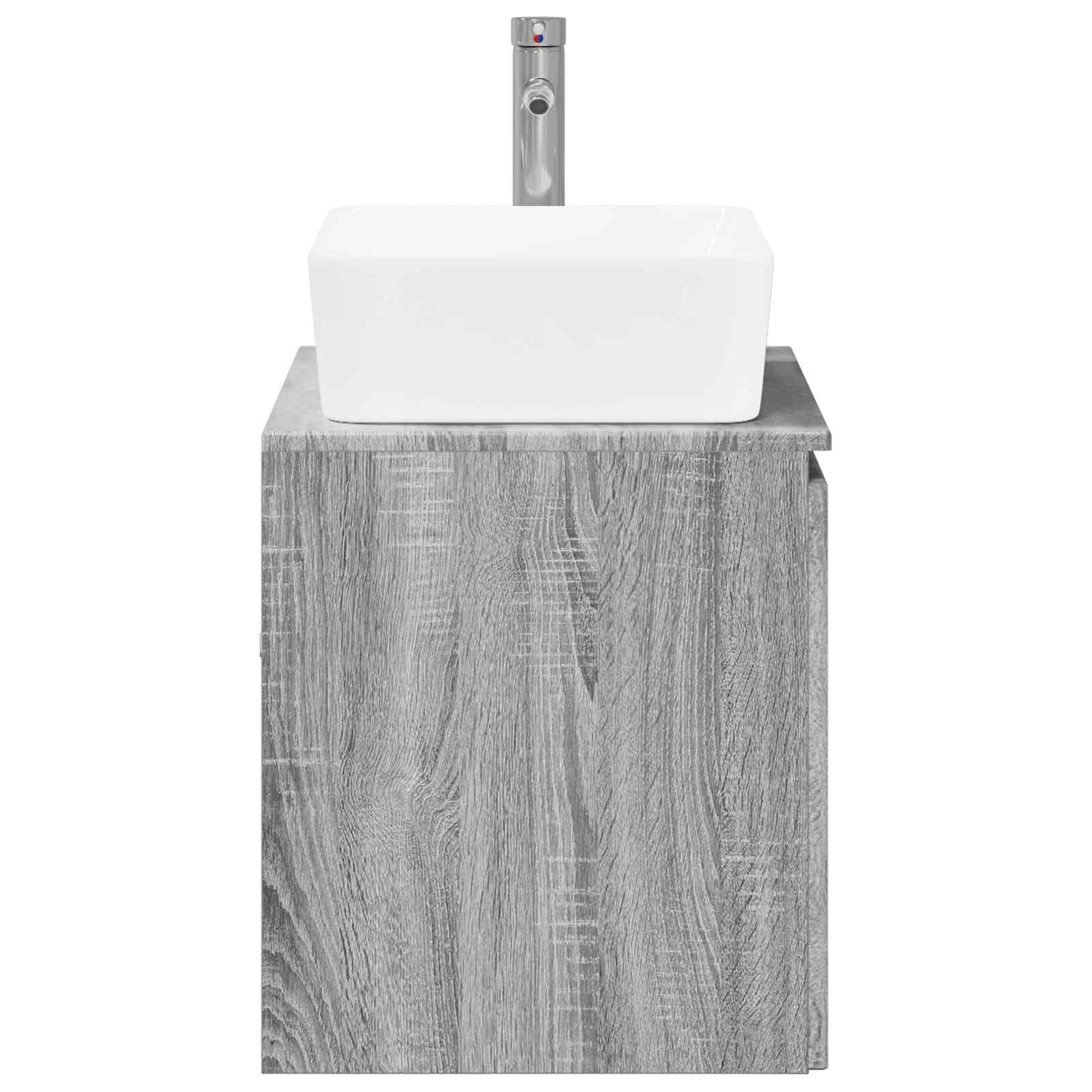 Bathroom Furniture Set Grey Sonoma Engineered Wood