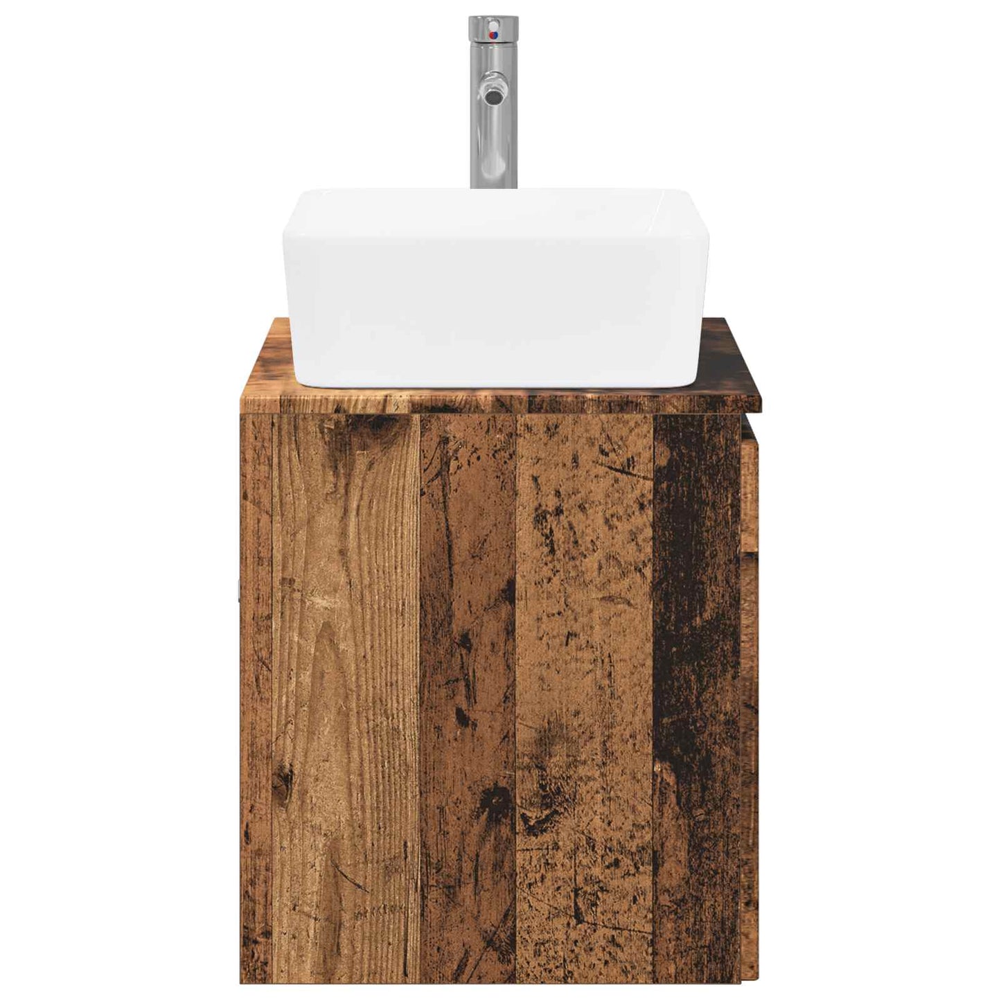Bathroom Furniture Set Old Wood Engineered Wood