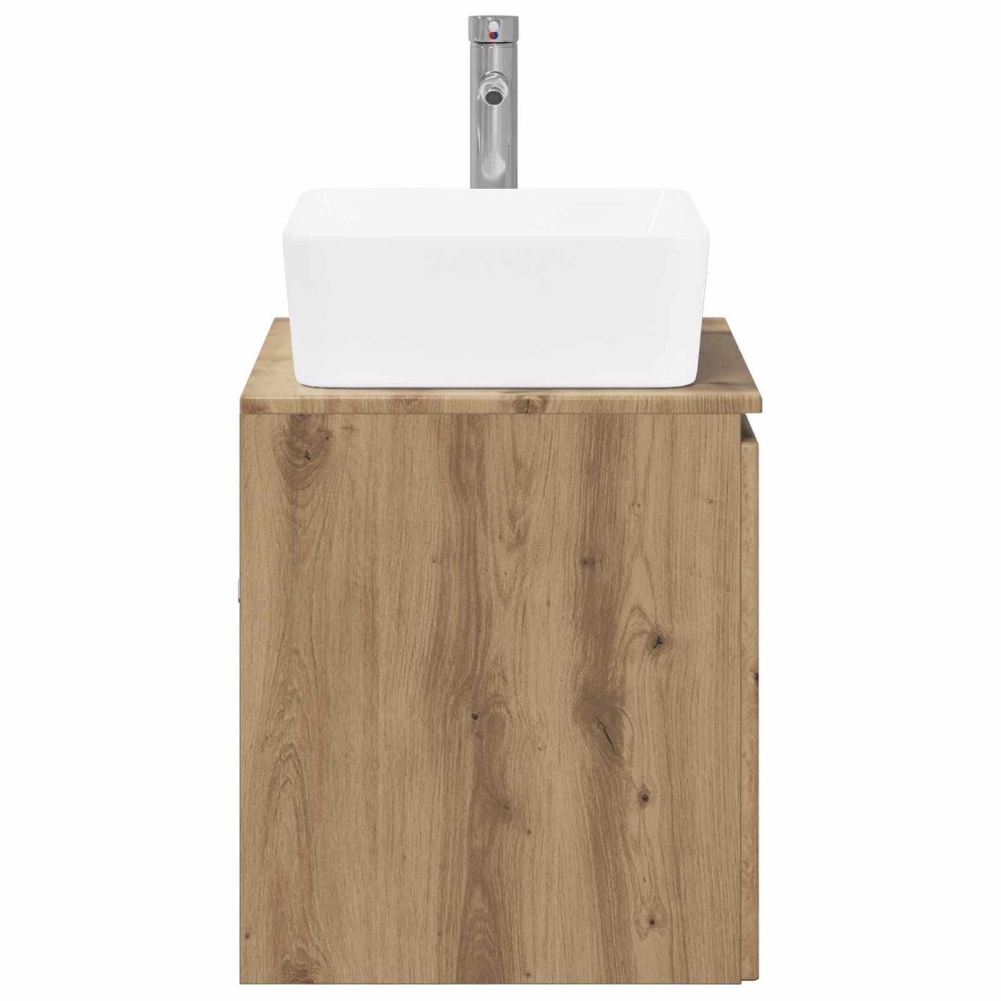 Bathroom Furniture Set Artisan Oak Engineered Wood