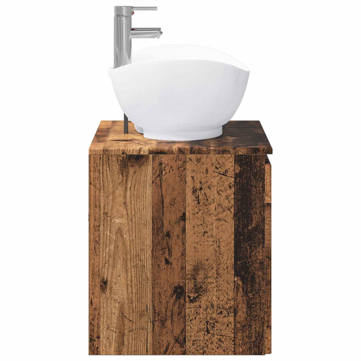 Bathroom Furniture Set Old Wood Engineered Wood