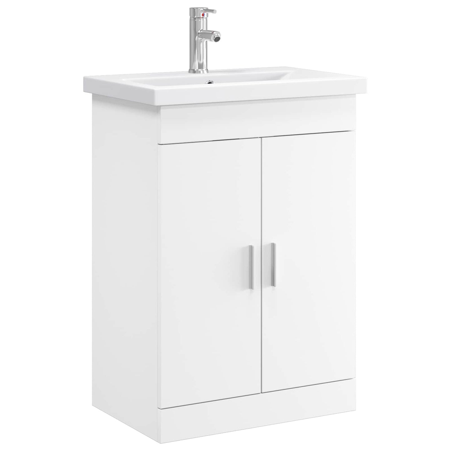 Bathroom Furniture Set White 61 x 40 x 84.5 cm Engineered Wood